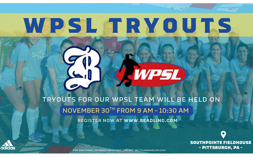 WPSL Tryouts !